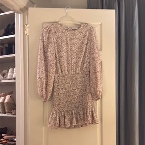 Dress Forum Long Sleeve Dress - Pink Floral